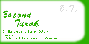 botond turak business card